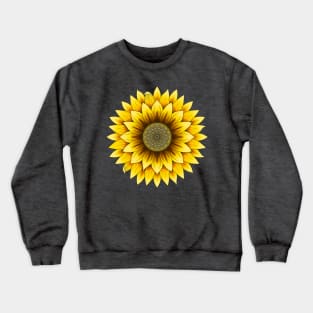 Sunflower Mandala Crewneck Sweatshirt